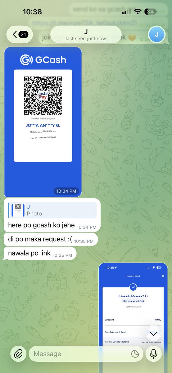 pablorclde's tweet photo. code “PABLOX” is super legit, discount mo taga yan para sayo

na send na nya ng full payment, pero since may code, i send back the discount. 

legit lang tayo 😊 https://t.co/71xsZchqzS