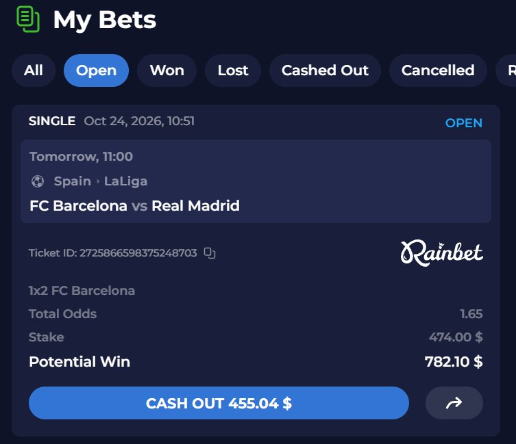bridgecodex's tweet photo. Madrid will try to exploit the wings, but Barca’s high-pressing system and attacking fluency at home will completely suffocate their build-up play. Big win incoming tomorrow. ⚽🔥 https://t.co/AmXYW660hh