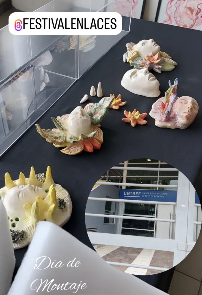MMontesArte's tweet photo. ✨️Todo listo! 📣Hoy 24 y mañana 25 en UNTREF: Valentín Gómez 4772, Caseros.
👤Visita guiada a las 18.30 hs. Los espero!!

#arte #festivalenlaces #visitaguiada https://t.co/9adAKOB3dj