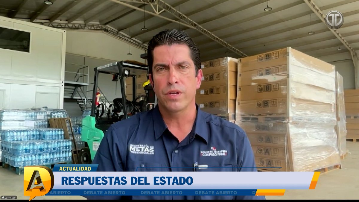 Debate_Abierto's tweet photo. "Cuando se declara el Estado de Emergencia, se crea la Comisión de Alto Nivel donde el presidente designa al ministro -Juan Carlos- Orillac y a mi persona para coordinar, dar seguimiento y fiscalizar el trabajo", José Ramón Icaza, secretario de Metas https://t.co/9szgAXRVMU