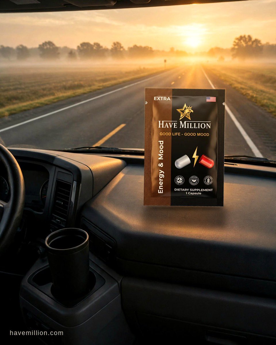 global_gmmc's tweet photo. Saturday doesn’t start at midnight. It starts now. 🌆

Have Million™ Energy + Mood — 1 capsule. 1 daily sachet. 200 mg caffeine + L-Theanine.

https://t.co/JvwOI1QBV7

#NightOwls #SaturdayNight #Energy #HaveMillion

Adults 18+ only. https://t.co/v9pmtv8iy0