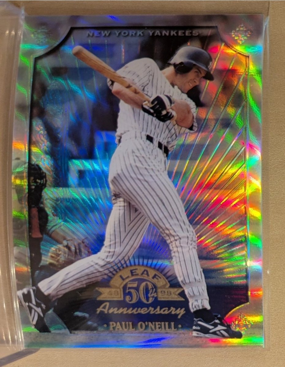 Gruntbaseball's tweet photo. Paul O'Neill card of the day https://t.co/yRk95fsX4a