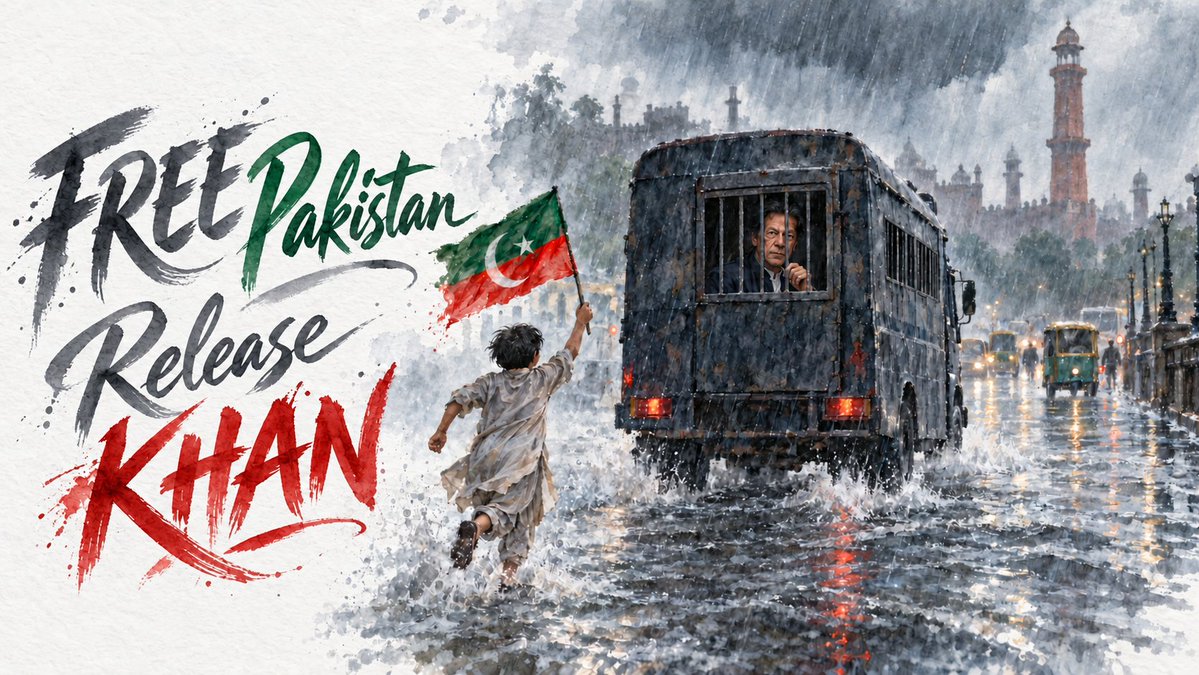 AshuftaaSar's tweet photo. Free Pakistan
Release KHAN https://t.co/Irk1WeWga6