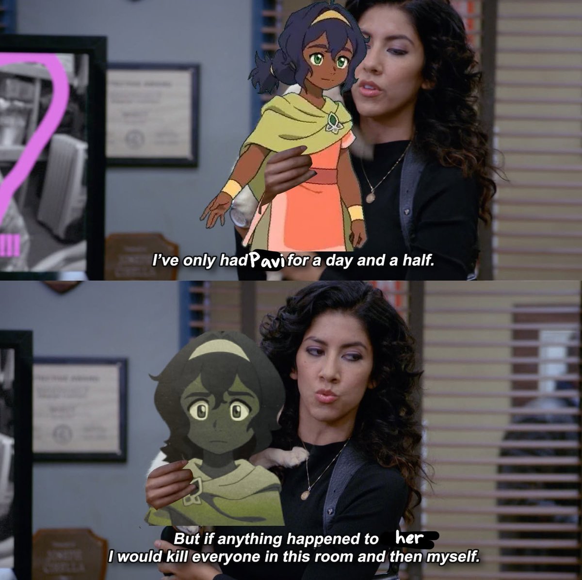 Splashposting's tweet photo. // I've been obsessed lately with this creature - Go watch Seven Havens https://t.co/2QR5SwlLeG