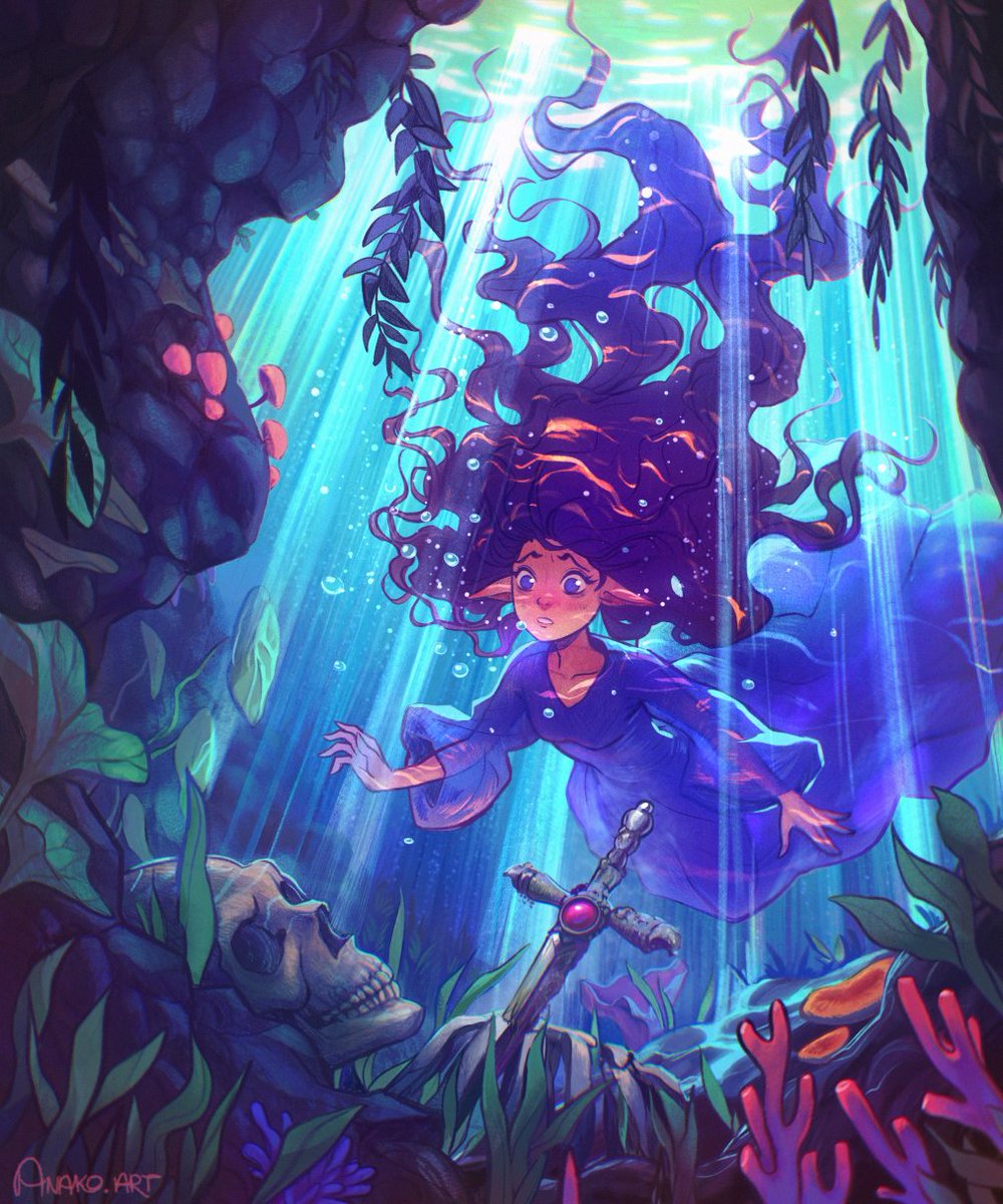 Anako's tweet photo. Removing AI from your feed with 4 of my illustrations 🦋 https://t.co/Cz8lUjDmT1