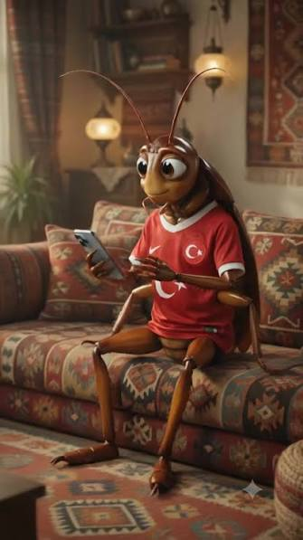 Osemuc_59's tweet photo. @readyplayer1000 @KQQMIKAZE Türklere böcek demek onları sinirlendirmiyor biliyorsun değil mi. Mizah bile çıkardık bundan. https://t.co/PmkimKe266