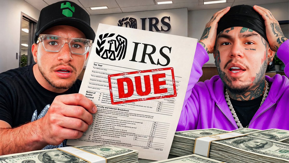 stevewilldoit's tweet photo. i paid $3,000,000 to name 6ix9ines baby “gamby baxter gambini” then showed up to the IRS with $1,000,000 cash

that shit didn’t work but the video is funny 😂 new YouTube video live!! go watch. love you guys

NEW VIDEO LIVE https://t.co/FIUICHx3wm