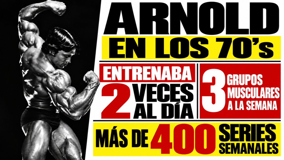 rasrobert's tweet photo. ARNOLD SCHWARZENEGGER: ¡EL ENTRENAMIENTO QUE HOY PARECE IMPOSIBLE! 💪🔥

https://t.co/fRllSBsKCW https://t.co/Pc4e1BAa4J