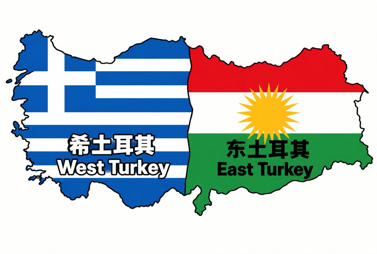 sGkinluke's tweet photo. @KemalistArda128 土耳其归还希腊和库尔德的国土，你们就是入侵物种，恶心的老鼠土耳其 https://t.co/P1micyvRtM