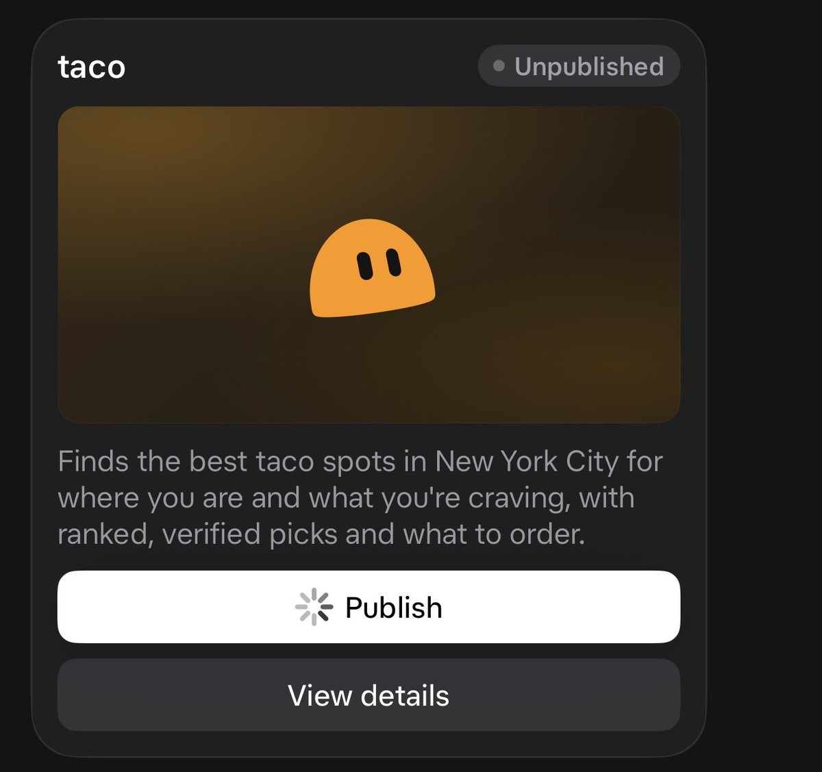 weeb3dev's tweet photo. @leerob i’ll buy steak tacos 🌮 https://t.co/22zzSY6tS4