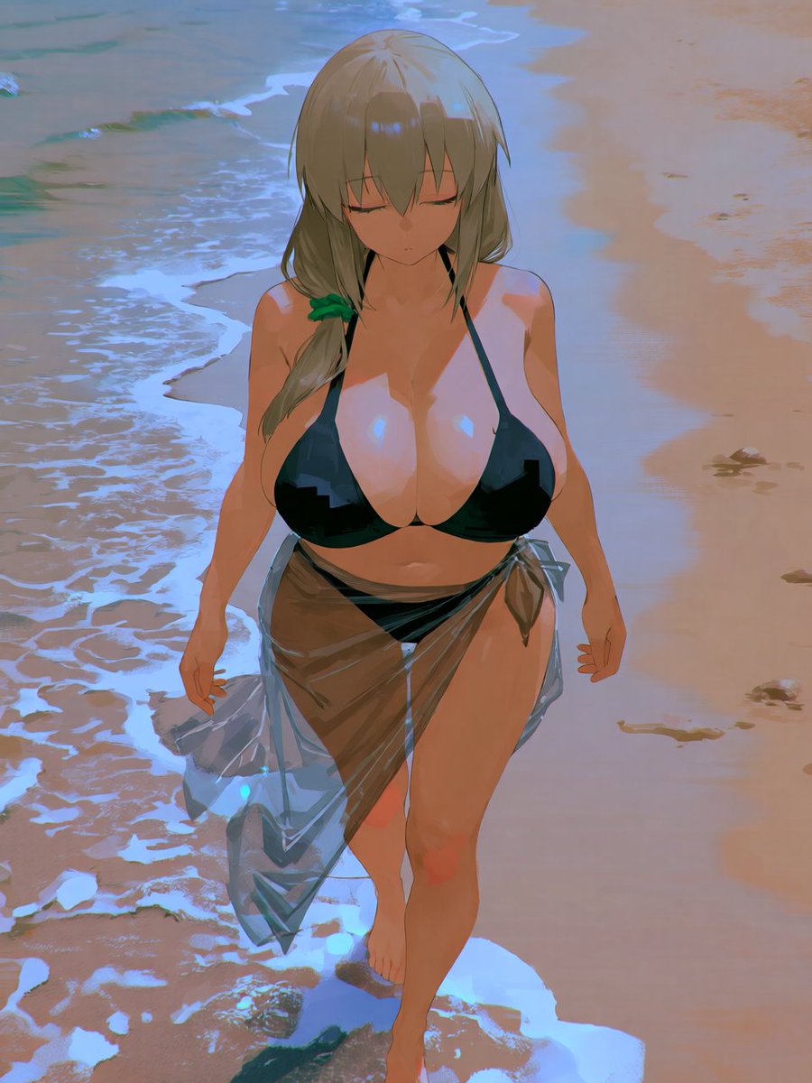 Myshinygible's tweet photo. ビーチにいるのが大好きです。
#宇崎月 #宇崎ちゃんは遊びたい! https://t.co/4Zp8z5mx7S