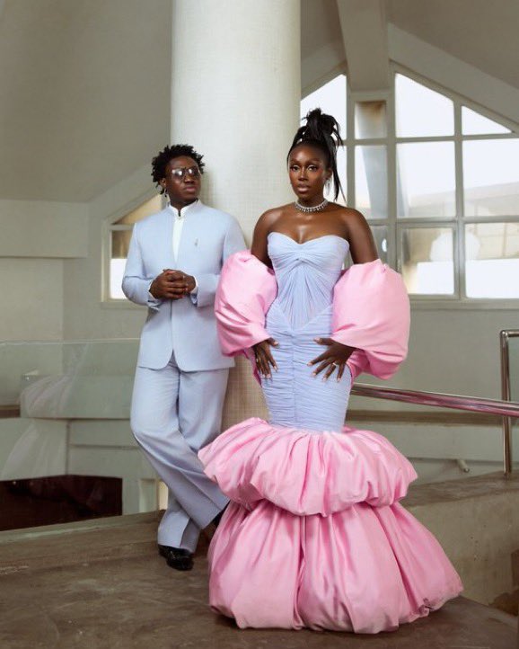Cleverlydey4u's tweet photo. Zlatan joins the growing list of Afrobeats stars who have officially tied the knot ❤️ https://t.co/pNo7WfmOAr