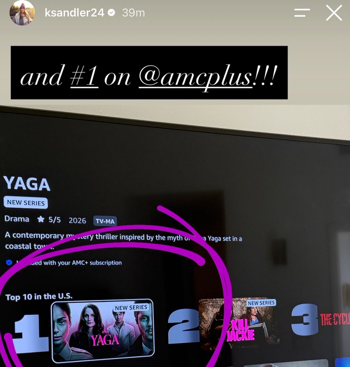 emilyvancamp's tweet photo. YAGA #1 IN THE US AND #1 IN CANADA 🥳 https://t.co/Ax6owtxUNw