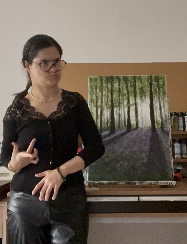 GulYagmurYzc's tweet photo. Yeni eserimle 🎨 ışık ile gölgenin arasında kalanlar:))) 🖤✨
Yorumunuzu beklerim efendim 🌹 https://t.co/GnNfyM63Ou