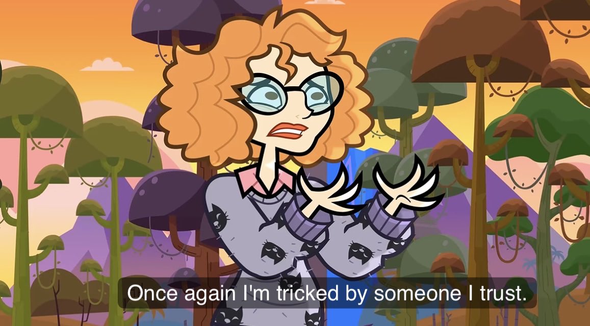 BUGZSNATCHER's tweet photo. okay i’m sorry as someone who loved oliwia since day one i cannoooot defend the bullshit that is whatever the fuck narrative this episode was trying to give. Why is the narrative making Gabby apologize when Oliwia doesn’t??? WHY IS OLIWIA DEMONIZING GABBY????? https://t.co/Hwbhz2Fs3z