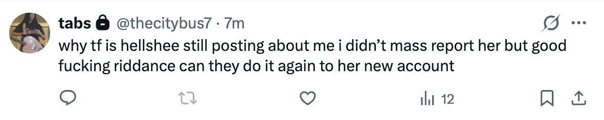 hesasorcerer's tweet photo. the audacity to be the first one to post about my susp. before my mutuals even noticed which clearly means you participated in it and then wonder why i'm mentioning you? because you and your attitude are very clearly part of the problem. that's why. https://t.co/3JM1wAdws3