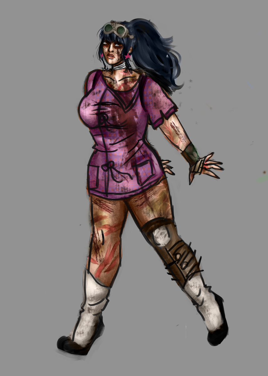 corvoattanopng's tweet photo. reagent oc doodle! her name is lilly arakawa and she's japanese american. i'll eventually post her dossier

 #reagentoc #outlast #outlasttrials #theoutlasttrials #reagent https://t.co/JpXghPGB3h