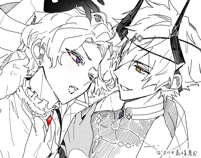 morishiki_'s tweet photo. ジュンひよ　魔王と吸血鬼 https://t.co/Em5mR4xW40