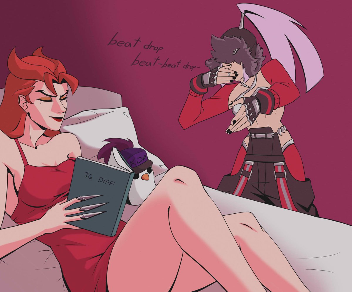 LonelyBeAlone's tweet photo. The real reason why Akalynn got divorced and now angy with each other   (sorry..💀)

#akali #evelynn #evekali #akalynn #FIRESTARTER https://t.co/pSLxcGxwwj