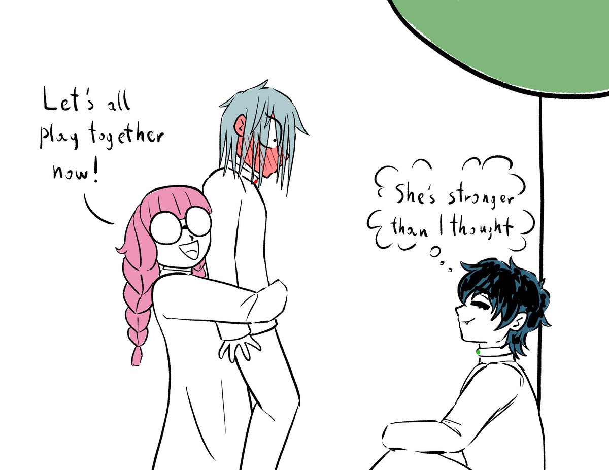 nedeeress's tweet photo. Mizi is trying to get them to become friends

#ivantill #GUARDIANSWAPAU https://t.co/8NzL4oFnXb