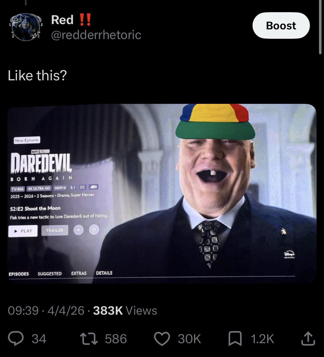 redderrhetoric's tweet photo. “What was your biggest impact on the internet?” 

This bullshit https://t.co/UBMN8BUACb