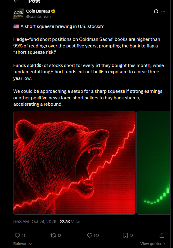 Thedev1738's tweet photo. Wait, accoutns are all tweeting that stocks are going to face a short squeeze.

Usualy this is always a bull trap, we can hedge with BOBO the BEAR

Pairing with SQQQ which shorts the market
https://t.co/fvMyKFaLF3 https://t.co/a3nfa89WZR