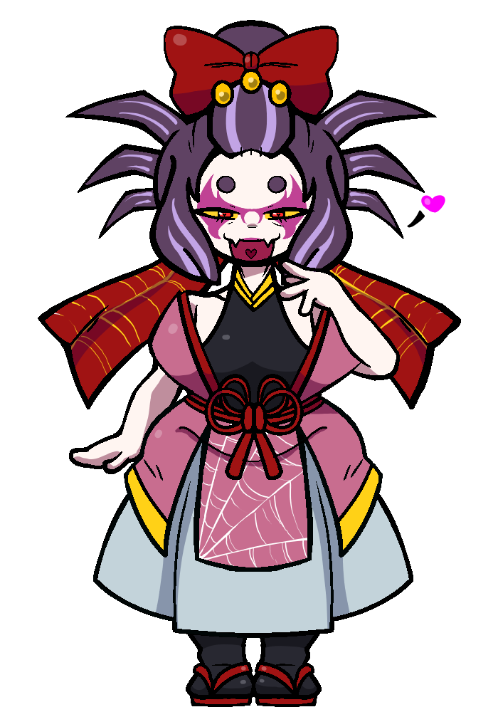 TheGoopyBloopy's tweet photo. My Arachnia redesign I did 

I'm still really fond of her

#YoKaiWatch https://t.co/J6dAg8kSMZ