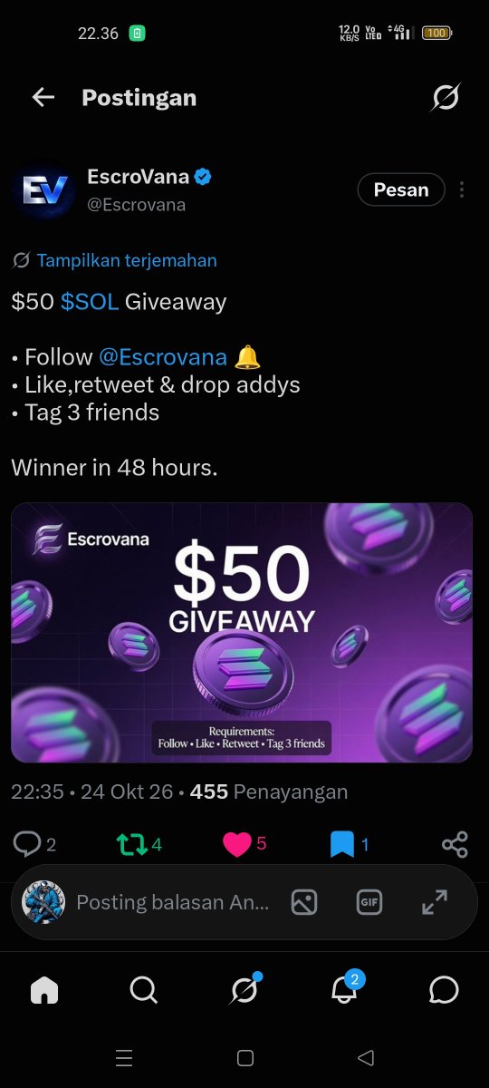 Itsy0urtime's tweet photo. @Escrovana Done ✅✍️ 

Thank you so much @Escrovana 💖🫶🤗

Tagging; @angeliaevii81
@0ktob3rwenn @jaeyunsim_12 @777luckim 

$SOL
E47VGVv3wF9DvkUxDEErZDzbpfQHyKiioXRqzRyj1DVt https://t.co/s4C86HHBAN