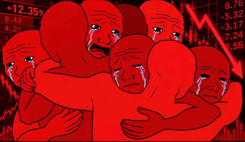 JustCallMeProf_'s tweet photo. $BTC📉📉📉📉

…and just like that, one of the historically most bullish months for crypto has turned into one of the most bearish. 📉

There’s no Uptober anymore, Fam. It’s officially DOWTOBER! 💔 https://t.co/aVdlyLgyaD