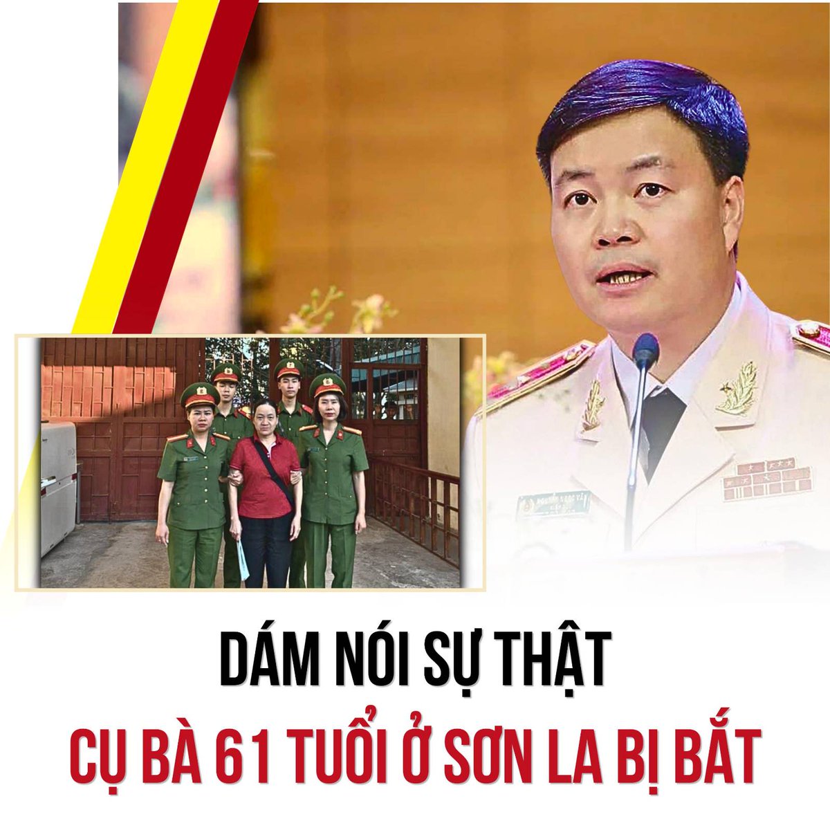 chantmmedia's tweet photo. SƠN LA BẮT BÀ GIÀ 61 TUỔI VÌ DÁM NÓI SỰ THẬT: KHI UY TÍN LÃNH ĐẠO QUAN TRỌNG HƠN QUYỀN CON NGƯỜI

Ngày 22/10, công an Sơn La vừa bắt tạm giam bà Đàm Thị Tươi, 61 tuổi, chỉ vì bà đăng mấy video lên Facebook cá nhân. Lý do đưa ra nghe hết sức quen thuộc đó là gây ảnh hưởng đến uy tín, danh dự của Tỉnh ủy và một số lãnh đạo tỉnh. Nghe xong chỉ biết lắc đầu. Một bà cụ ngoài sáu mươi, sống ở phường Tô Hiệu, chỉ dám nói vài câu trên mạng xã hội mà cũng bị khởi tố, bị khám nhà, bị nhốt. Vậy thì người dân còn được nói gì nữa?

Chuyện này không lạ. Lâu nay, hễ ai lên tiếng phản ánh tiêu cực, tố cáo tham nhũng, kêu cứu vì bị cướp đất cướp nhà thì lập tức bị gắn mác xuyên tạc, lợi dụng quyền tự do dân chủ. Trong khi đó, hàng nghìn vụ khiếu kiện đất đai kéo dài hàng chục năm trời không được giải quyết. Dân mất đất, mất nhà, trở thành dân oan, lang thang khiếu kiện từ huyện lên tỉnh, từ tỉnh lên trung ương. Khi họ quá bức xúc, mở miệng mạnh hơn một chút thì bị bắt. Khiếu kiện không ai giải quyết, lên tiếng thì vào tù, vòng luẩn quẩn ấy khiến người dân ngày càng ngột ngạt.

Quyền tự do ngôn luận bị siết đến mức một bà cụ chỉ cần đăng video trên trang cá nhân cũng có thể bị bắt. Luật pháp lúc này không còn để bảo vệ người dân nữa, mà để bảo vệ uy tín lãnh đạo. Cướp đất, cướp nhà rồi bịt miệng, đó là cách biến người dân thành những kẻ câm lặng, chấp nhận số phận. Bà Đàm Thị Tươi chỉ là một trong rất nhiều người dân đang phải trả giá vì dám nói sự thật.

Trọng Đức

#uytin #quyenconnguoi #tudongonluan #luatphap #chantroimoi