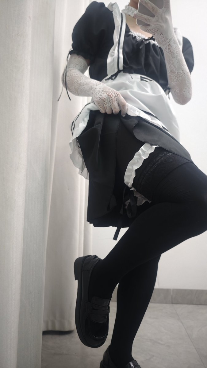 xscneb's tweet photo. 今天是当女仆的一天，我会好好侍奉主人的～🥵🥵🥵 #男娘 #伪娘 #药娘 https://t.co/rBX496GDlS