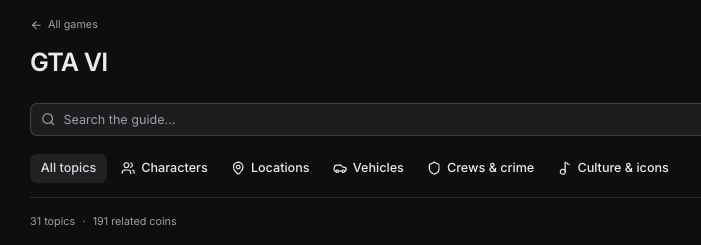 GameTheGameFun's tweet photo. GTG is opening for Genesis Gangsters soon 🔥

Indexing of all coins deployed on @Pumpfun + @Solana has started, and we've already indexed 191 coins across 31 topics.

.. and we've also added 2 radio stations so you can vibe while trenching; Radio Santos and West Coast Throwbacks.

lfg 🤙