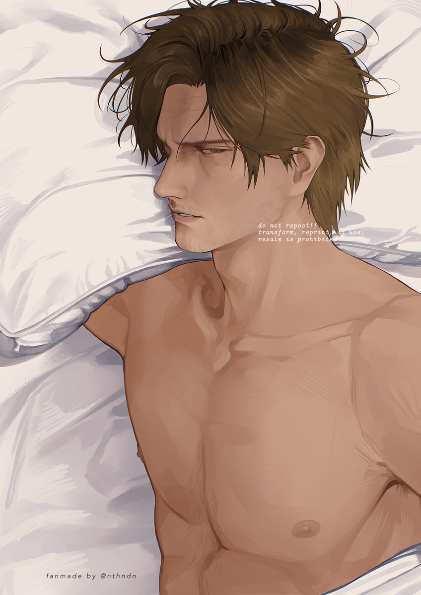 nthndn's tweet photo. Pillow #leonkennedy https://t.co/UEgMOnSEGX