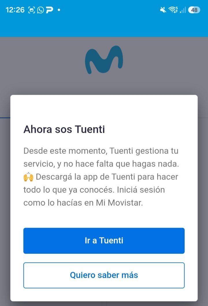 vmenditto's tweet photo. Ojo con Movistar que te va a dejar libre y alguien deberá agarrar tu pase 😉

Oficialmente cedido y transferido a Tuenti ... adios Movistar 🥲 https://t.co/uG9nBlqTiK