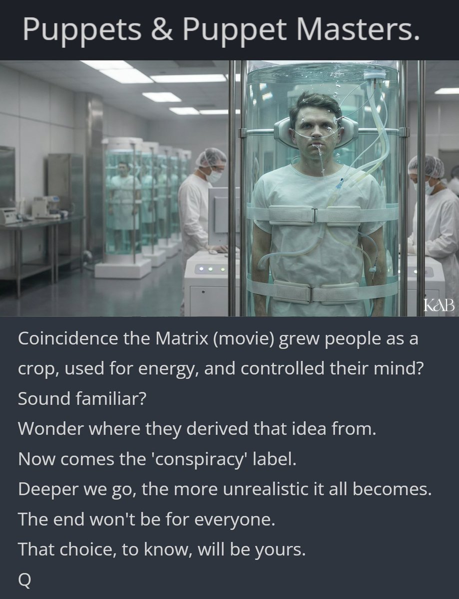 Kabamur's tweet photo. Elon says "Talarico is just a puppet that sometimes doesn't work properly but his puppet masters are quite smart"

"Puppets" and "Puppet Masters" are Q's codes for clones and handlers.

The cabal can rapidly grow cloned humans to control as easily as crops can be grown. https://t.co/rjrVx9KaNy