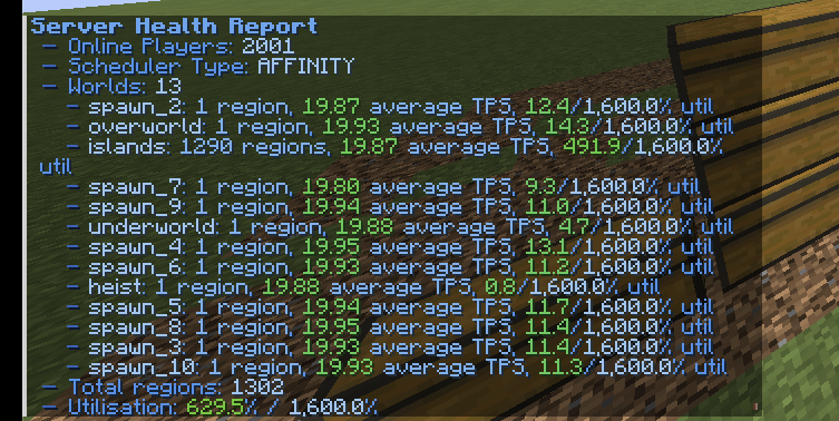 VertCodeEU's tweet photo. Been working hard on performance of our server, so hard that we can handle 2,000+ players on 1 single minecraft instance easily!  Can't wait to see what records @ItsFrails, @noahminnox &amp; I can break more https://t.co/wHU6WRi9KL