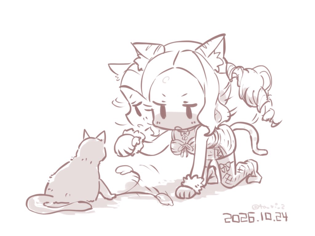 ta_ri_2's tweet photo. ハロウィンセクシーキャット https://t.co/RPdvzuWeos