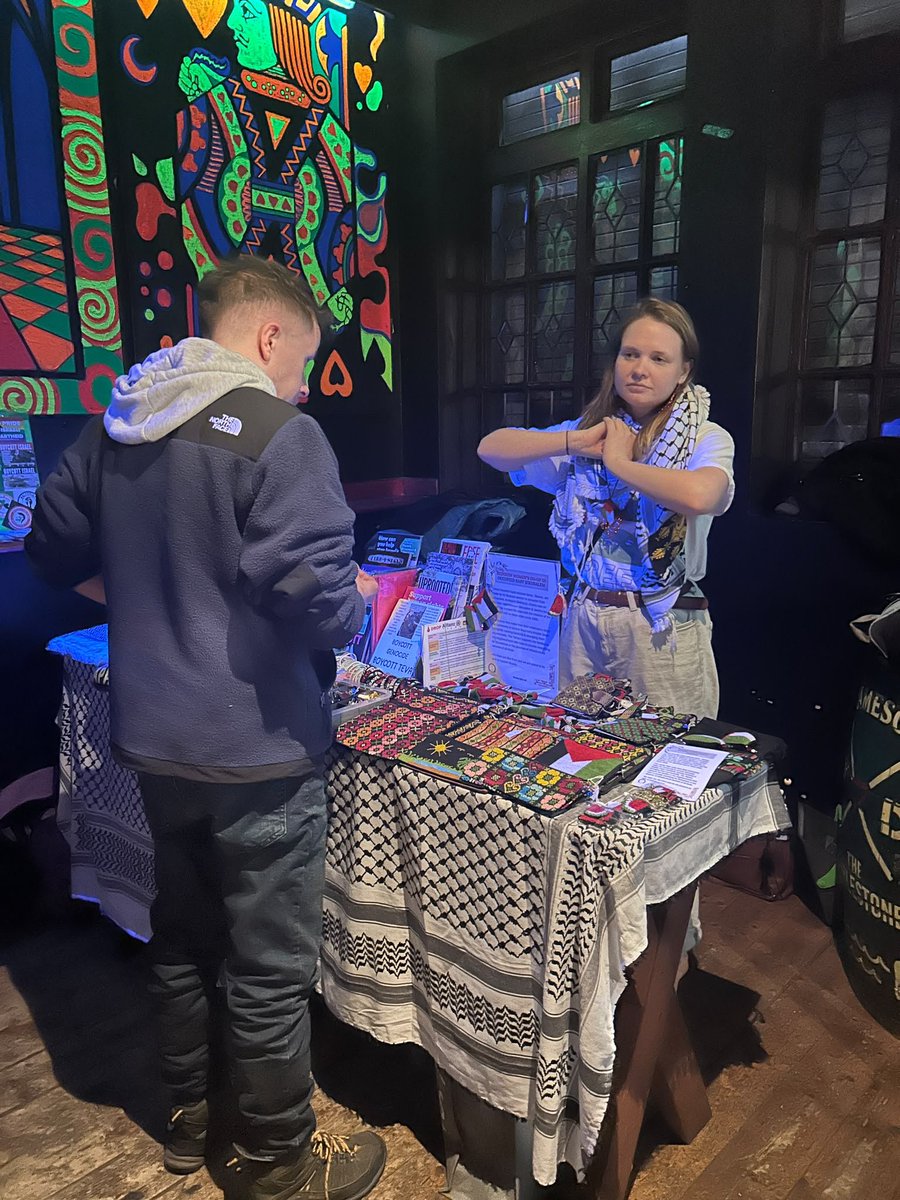 ipsc48's tweet photo. Big thanks to Sinéad O' Flaherty for organising Doc4Palestine - 6 engaging and heart warming documentaries in the Cobblestone today and our IPSC stallwarts- next showing in The Circle, Rialto Nov 5th at 7.30pm in aid of the IPSC. https://t.co/mH3AG14aHG