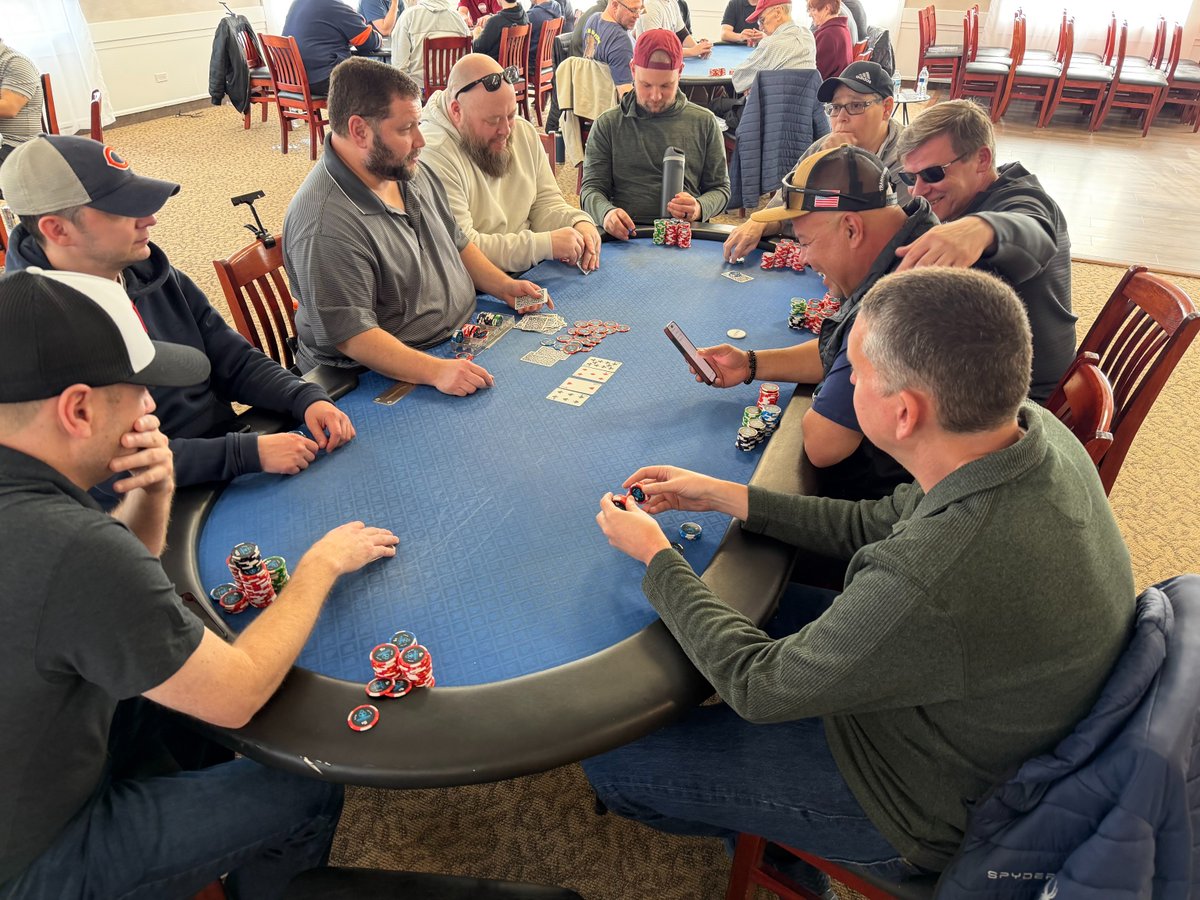 CCGpoker's tweet photo. Charity Poker Sat Oct 24:
📍 Carriage Greens Country Club, Darien
♧ 2pm $20 Early Bird • ♢ 3pm $150 RAZZ 40K/20min
♢ 4pm $150 Deepstack 40K/25min • ♤ 7:30pm $80 Sat Special
💸 $1-2 NLH 2pm • $1-2-5 PLO 3pm
RAZZ: where the worst hand wins
📲 Text 630-901-9797
#ccgpoker https://t.co/tEhanpIvYS