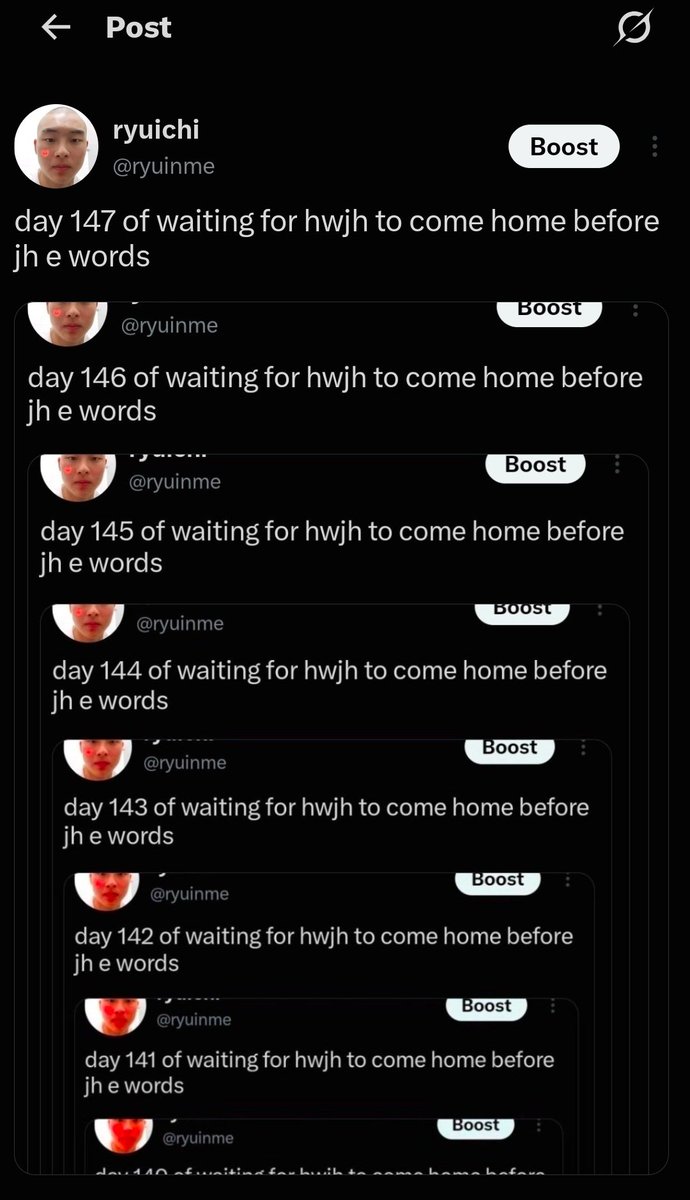 ryuinme's tweet photo. day 148 of waiting for hwjh to come home before jh e words https://t.co/jnRvJpXb4I