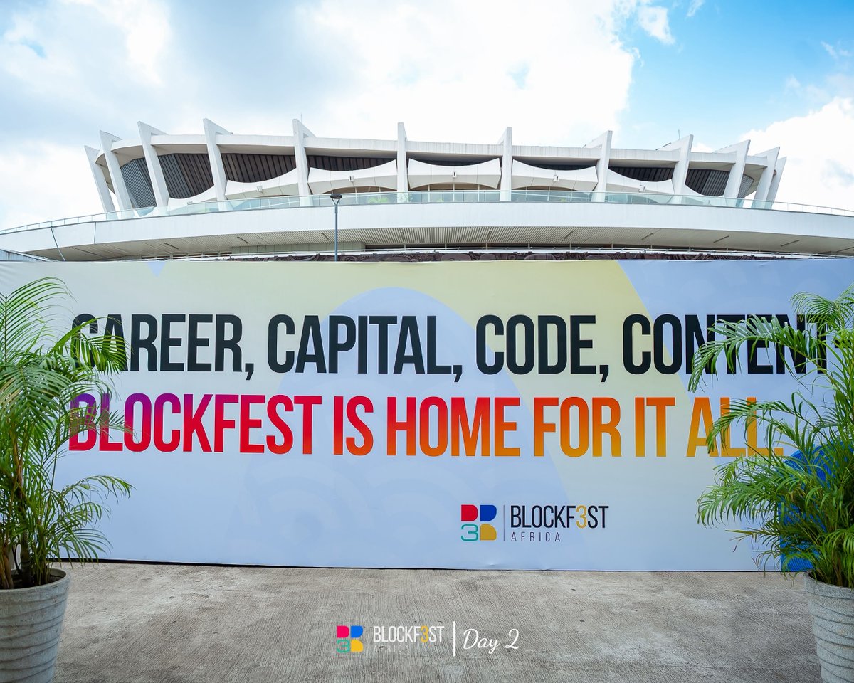 SamuelXeus's tweet photo. Blockfest Africa is living up to its nickname "The Superbowl Of Web3". Last year was a free event and it was filled to the brim. This year was a paid event and it was even more filled. Over 4200 tickets sold out before the conference. You all showed up and showed out.

One thing I know the team and i will never compromise on is to keep setting the standard and putting excellence first above everything else. If you want to know if @blockfestafrica had an impact and was a great event, ask those that were there for Day 1 and Day 2.

I can't wait to show you all what we have planned for 2027. See you soon, To Know Is To Be Free❤️🦅