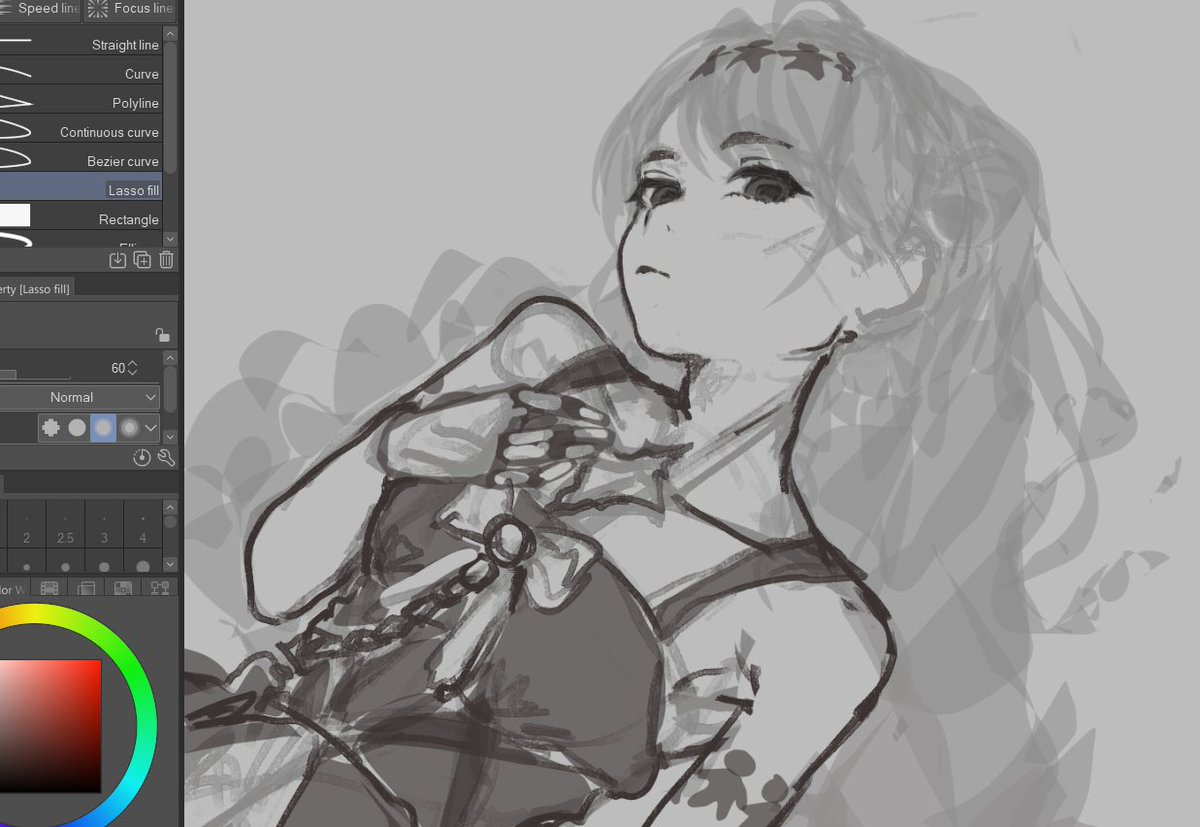 jelousamaaa's tweet photo. ive been wanting to paint denia for a while now, heres some progress ive done ffor tonight, imma continue tomorrow #WutheringWaves #Denia https://t.co/LpAFtsNL70