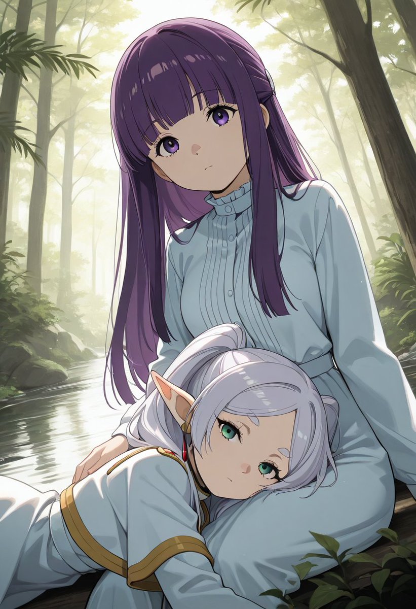 itsjust_nuts's tweet photo. Frieren &amp; Fern AI FanArt

From Left to Right:

Forest Elf
Battle Elf
Neko Elf
Sleepy Elf

#Frieren #Fern #SousouNoFrieren #FrierenBeyondJourneysEnd https://t.co/6xxp2YhLU2