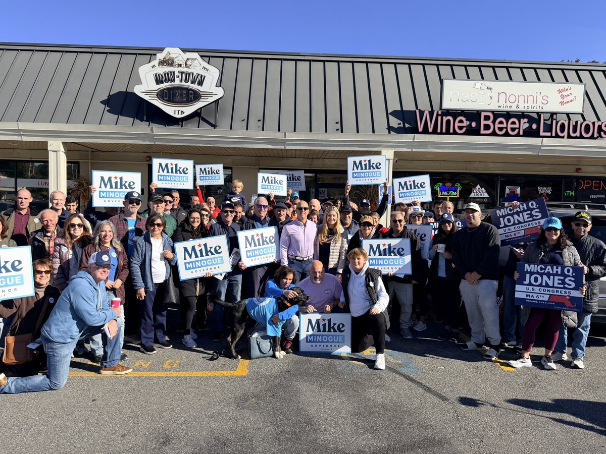 mikeminoguema's tweet photo. Saugus showed UP! It’s a beautiful day to connect with neighbors and get out the vote! Massachusetts future depends on it! https://t.co/2WXu29KLHJ