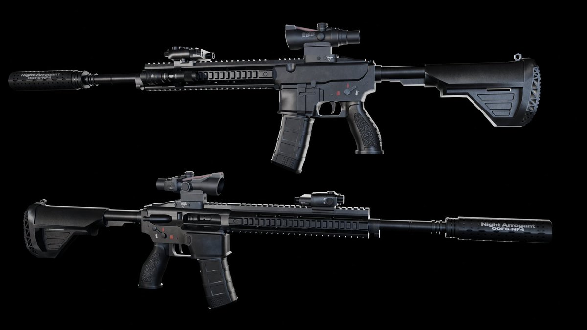 Damik_3d's tweet photo. M27 IAR modified #Roblox #RobloxDevs #Robloxdev #3DModeling #Blender #Weapon #Gun #rifle #Render #M27 https://t.co/Gs9hAAWYj0