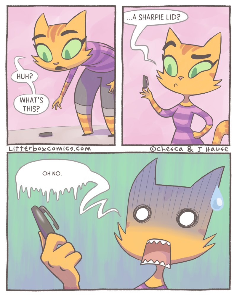LitterboxComics's tweet photo. Hmm... what's this? 👀 BONUS Panel below! https://t.co/1DfNNu1bPk