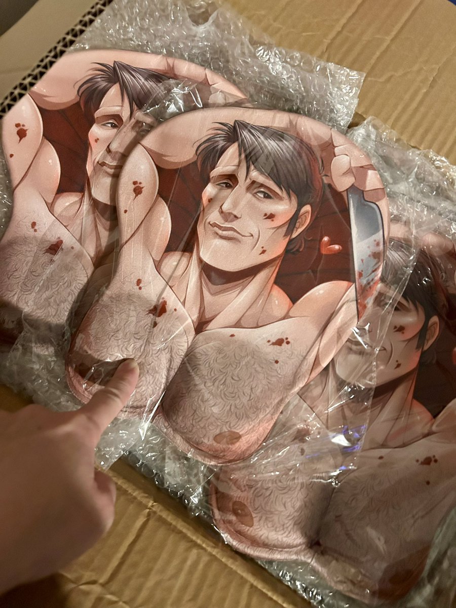 beanyzilla's tweet photo. All GAZONGA preorders have been shipped and my remaining stock is up in my shops! If you missed out on some GLORIOUS HANNIBOOBS the first time around now’s your chance to snag a pair! ❤️ (shop links in thread) https://t.co/UR0Y5kQWps