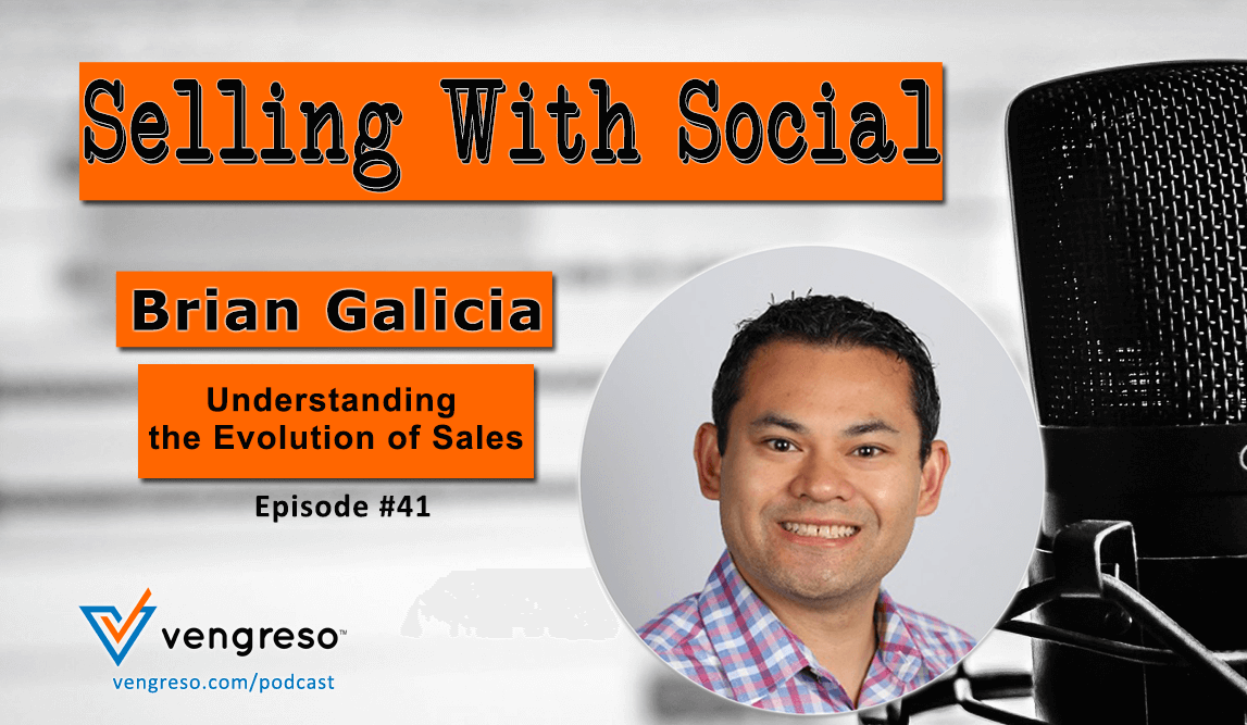 GoModernSelling's tweet photo. Sales keeps evolving. Brian Galicia joins to talk about understanding the evolution of sales. Listen via @GoVengreso: https://t.co/jNdAdxu0D8 https://t.co/oaqn3r5vR5