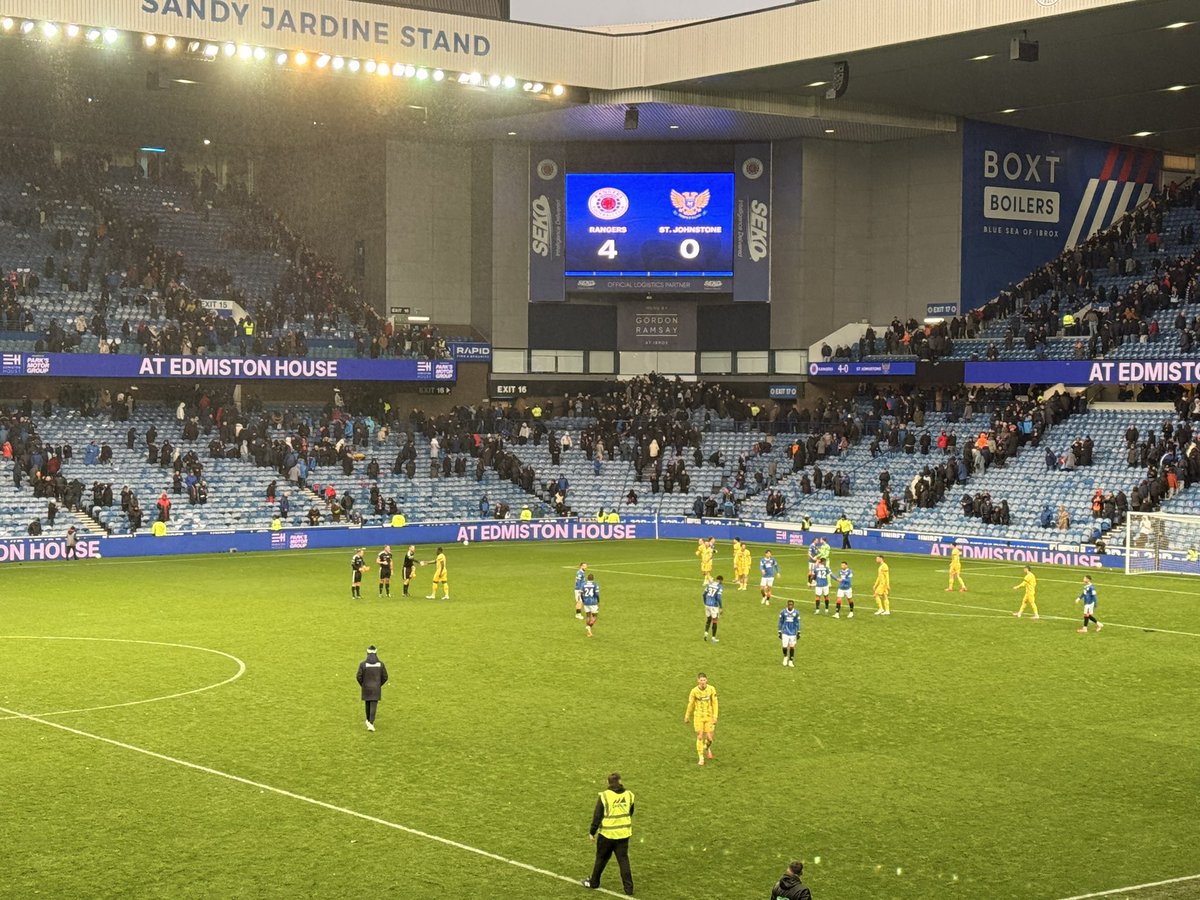 ibroxrocks's tweet photo. FT 4-0. Good performance overall from Rangers in appalling conditions. Kelsy and Naderi have the makings of a formidable front two. Cut the slow 2nd half starts and we’re cooking. https://t.co/FTbTPESYq0