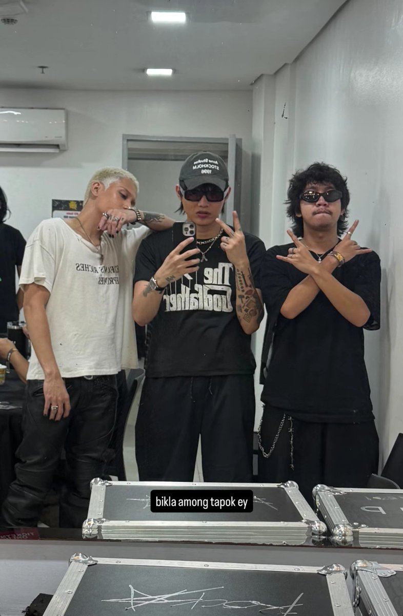 FELIPsusonID's tweet photo. #FELIP UPDATE | 241026
Bisaya geng geng with Arthur Nery and Luke April ๐๐ค๐ฝ
ยฉ arthurmneryy (igs)
FELIP AT 1ZFEST STAGE
@felipsuperior #FELIP #SB19_KEN https://t.co/2QLVbGQDJy
